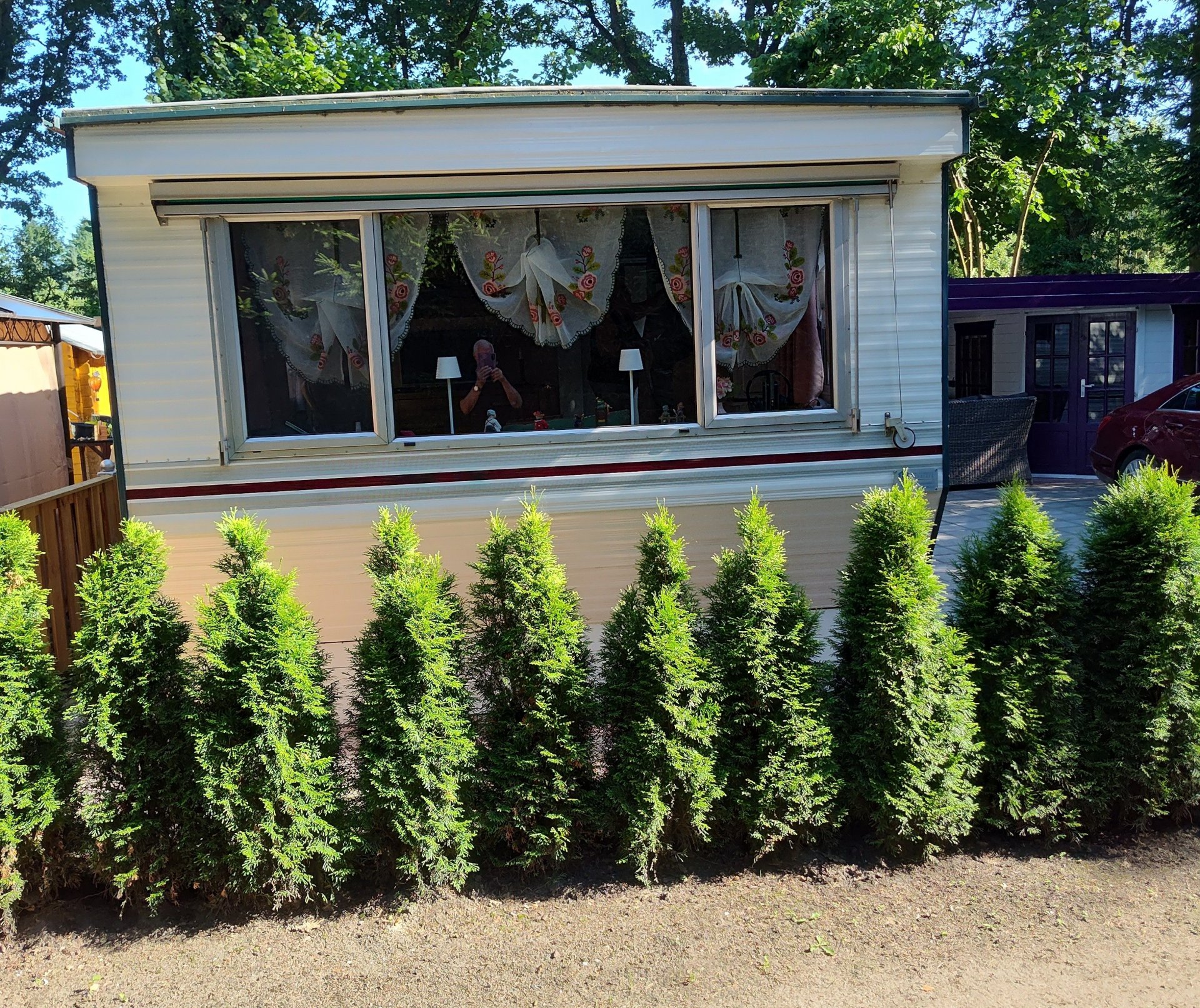 TE KOOP: STACARAVAN OP PLEKNR 216. interesse? bel met de eigenaar Fam Rijssen 06-22645222 (seizoen plaats)